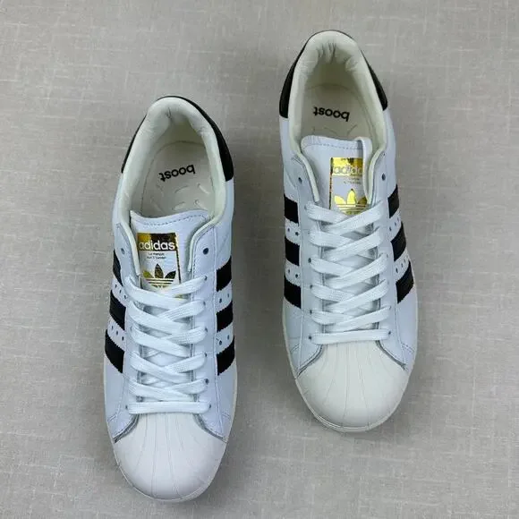 🤍 adidas Superstar White Boost 9W